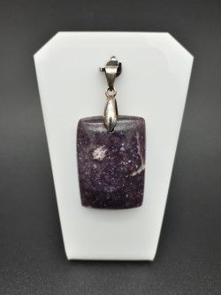 Pendentif lépidolite