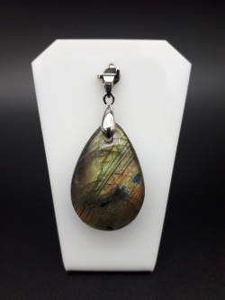 Pendentif labradorite