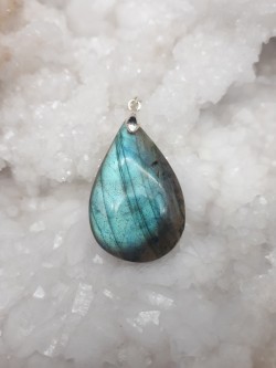 Pendentif labradorite