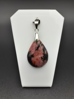 Pendentif rhodonite