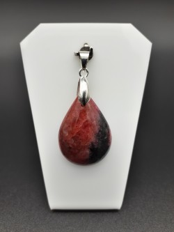 Pendentif rhodonite