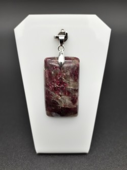 Pendentif tourmaline rubellite