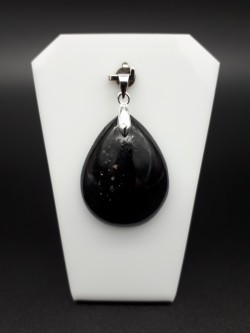 Pendentif tourmaline noire