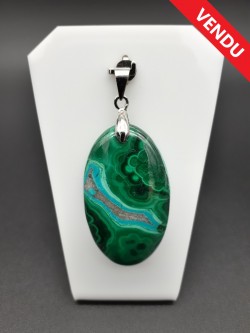 Pendentif malachite...