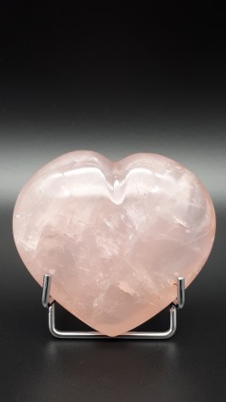 Cœur quartz rose