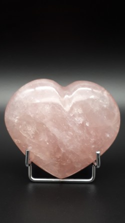 Cœur quartz rose