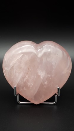 Cœur quartz rose