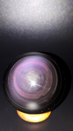 Sphère obsidienne œil céleste