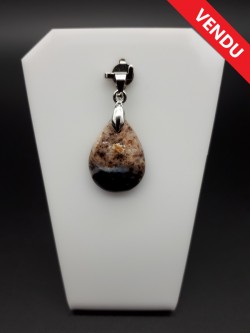 Pendentif agate brèche