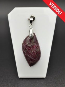 Pendentif tourmaline rubellite