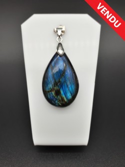 Pendentif labradorite