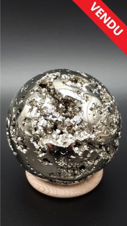 Sphère pyrite