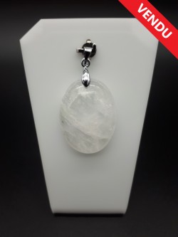 Pendentif cristal de roche