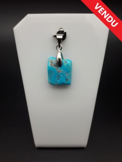 Pendentif turquoise d'Arizona
