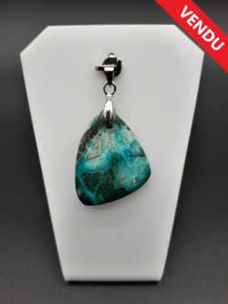 Pendentif chrysocolle...