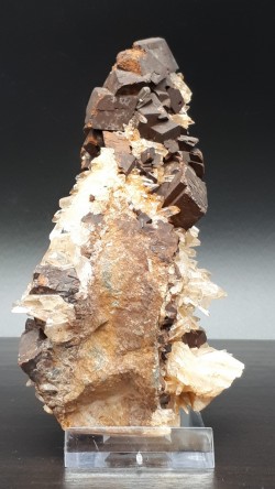 Quartz sur sidérite