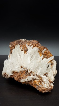 Quartz sur sidérite