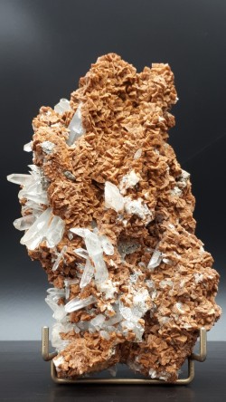 Quartz sur sidérite