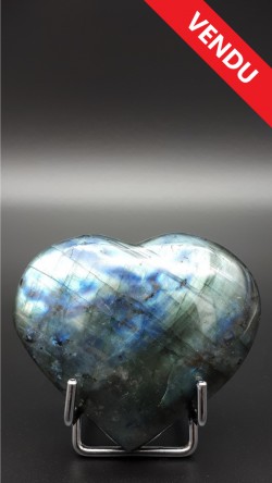 Cœur labradorite