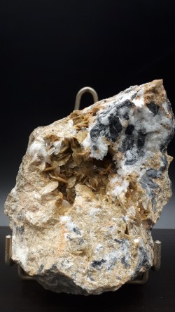 Quartz sur sidérite