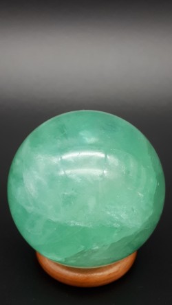 Sphère fluorine verte