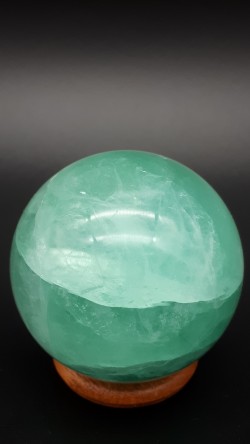 Sphère fluorine verte