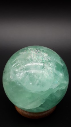 Sphère fluorine verte
