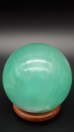 Sphère fluorine verte