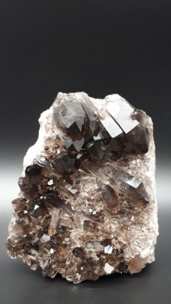 Amas de quartz fumé