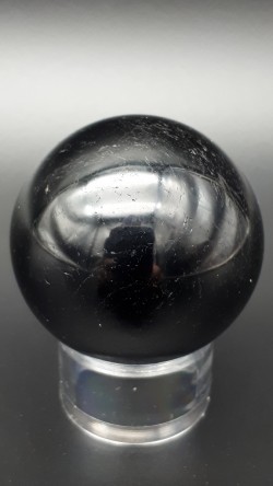 Sphère tourmaline noire