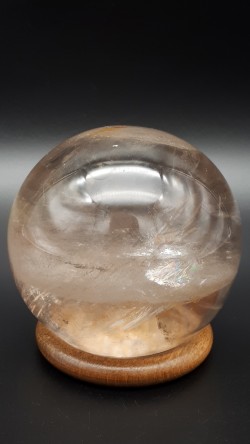 Sphère cristal de roche