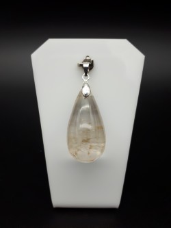 Pendentif cristal de roche