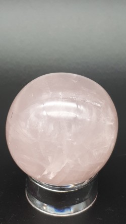 Sphère quartz rose