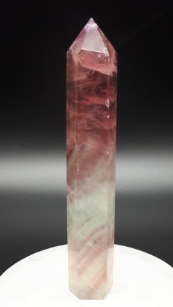 Pointe fluorine mauve