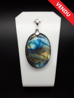 Pendentif labradorite