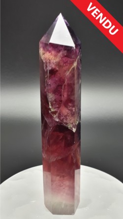 Pointe fluorine mauve