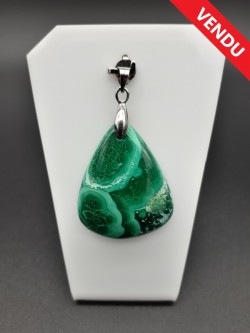 Pendentif malachite
