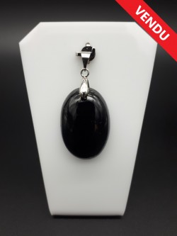 Pendentif spinelle noire