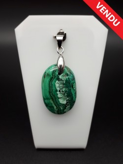 Pendentif malachite