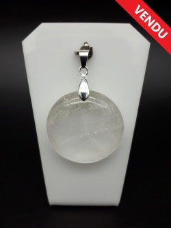 Pendentif cristal de roche