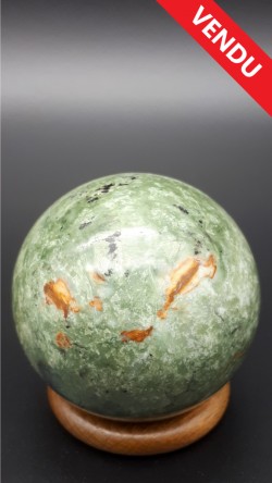 Sphère chrysoprase
