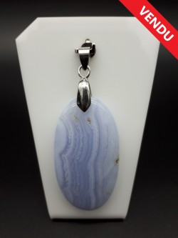 Pendentif calcédoine
