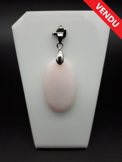 Pendentif opale rose