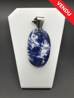 Pendentif sodalite