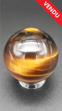 Sphère œil de tigre