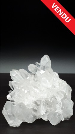 Amas de quartz (cristal de...