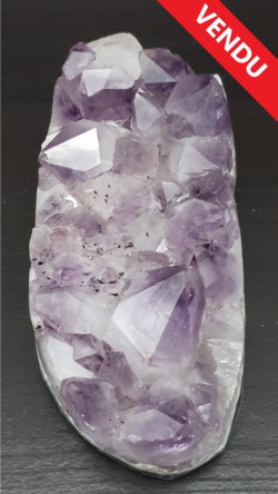 Druse d'améthyste