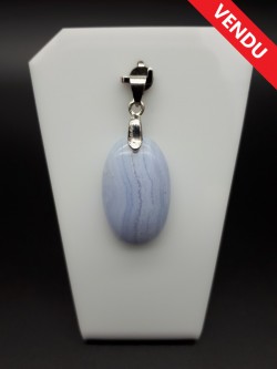 Pendentif calcédoine