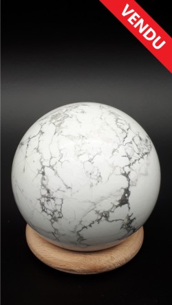 Sphère howlite